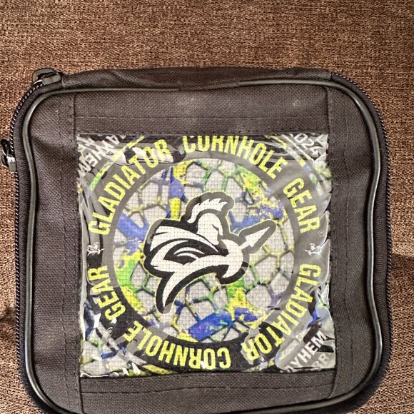 Gladiator Cornhole Gear 2024 Mayhem Pro Bags (4) & Sidekick carrying case - Picture 2 of 4